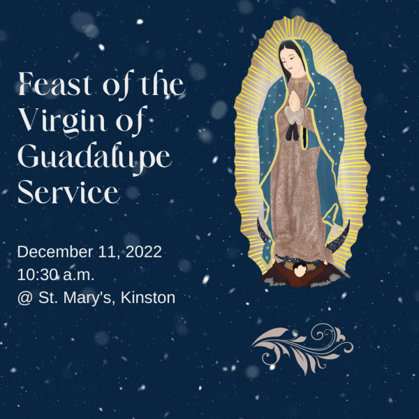 Feast of the Virgin of Guadalupe Service at St. Mary's, Kinston