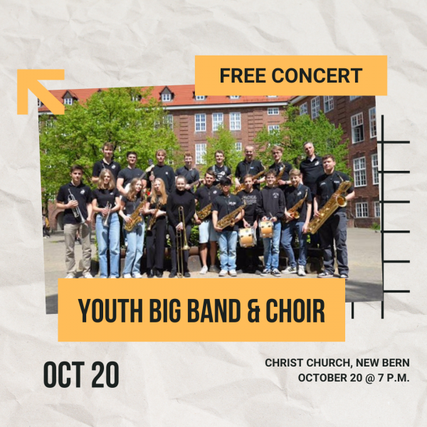 Youth Big Band & Choir Concert at Christ Church, New Bern